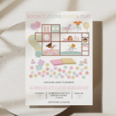 Spielzentrum Geburtstagsparty Einladung