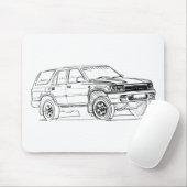 Spielzeug 4Runner gen2 1992+ Mousepad (Mit Mouse)