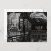 Spielzeug auf dem Dachboden Postkarte (Vorne/Hinten)