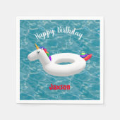 Spielzeug aus Einhorn Serviette (Vorderseite)