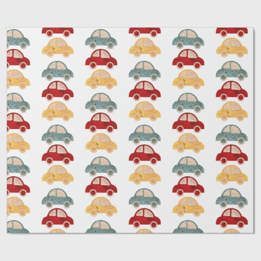 "Spielzeug-Auto-" Mattgeschenk-Verpackung Geschenkpapier (Flach)