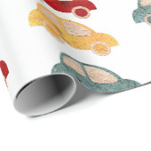 "Spielzeug-Auto-" Mattgeschenk-Verpackung Geschenkpapier (Rolleneckpunkt)