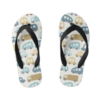 Spielzeug Autos & Lastwagen | Staubblau Beige Kinderbadesandalen