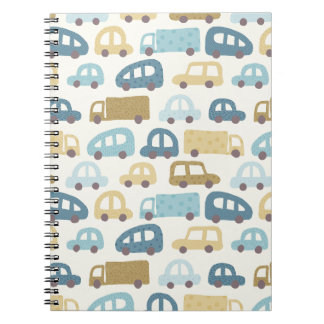 Spielzeug Autos & Lastwagen | Staubblau Beige Notizblock