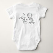 Spielzeug baby strampler (Rückseite)