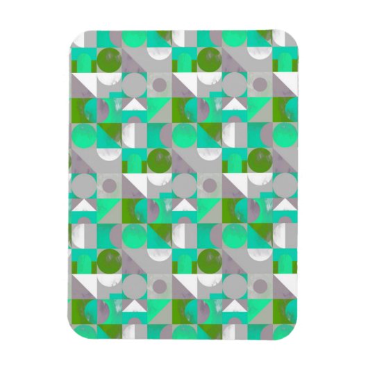 Spielzeug Blocks klein - grün Magnet (Vertikal)