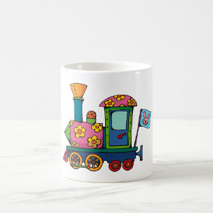 Spielzeug-Blumen-Zug Kaffeetasse