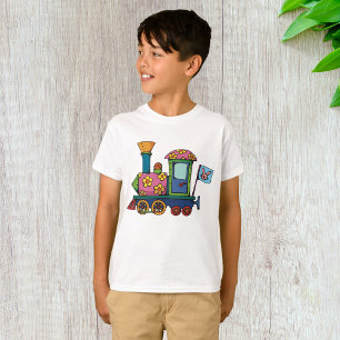 Spielzeug-Blumen-Zug T-Shirt