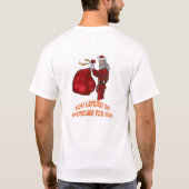 Spielzeug, das Sankt anhebt T-Shirt (Rückseite)