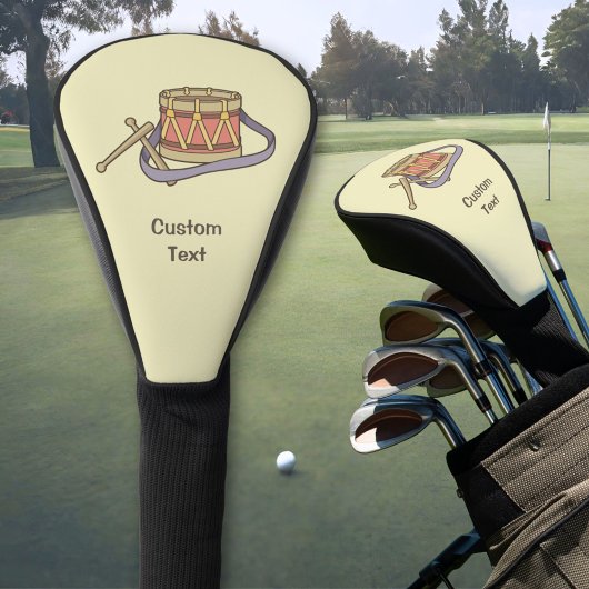 Spielzeug Drum Golf Head Cover Headcover