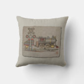 Spielzeug-elektrischer Zug Kissen (Rückseite)