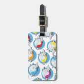 Spielzeug-Flugzeug Gepäckanhänger (Vorderseite vertikal)