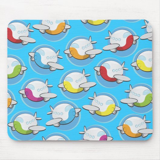 Spielzeug-Flugzeug Mousepad (Vorne)