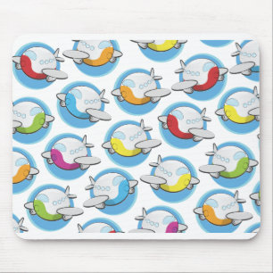 Spielzeug-Flugzeug Mousepad
