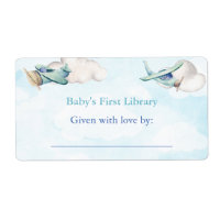 Spielzeug-Flugzeug Wolken Sky Travel Adventure Bab