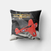 Spielzeug-Flugzeuge Kissen (Rückseite)