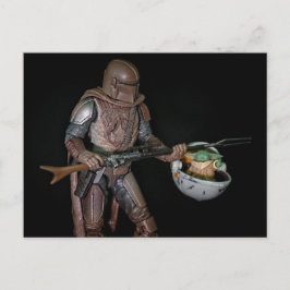 Spielzeug Fotografie Sci Fi Design Feiertagspostkarte