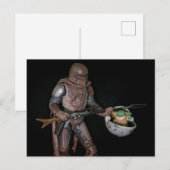 Spielzeug Fotografie Sci Fi Design Feiertagspostkarte (Vorne/Hinten)