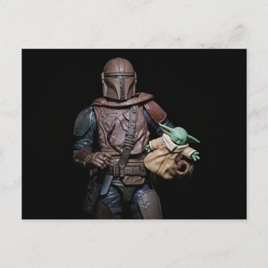 Spielzeug Fotografie Sci Fi Design Feiertagspostkarte (Vorderseite)