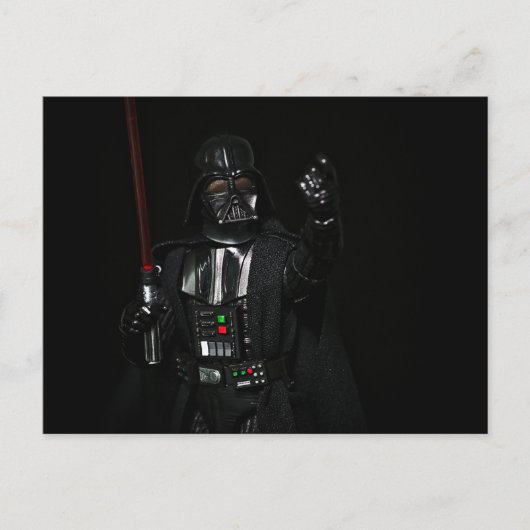 Spielzeug Fotografie Sci Fi Design Feiertagspostkarte (Vorderseite)