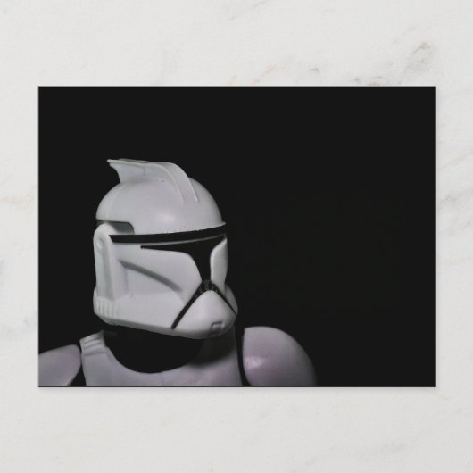 Spielzeug Fotografie Sci Fi Design Feiertagspostkarte (Vorderseite)