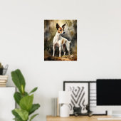 Spielzeug Fox Terrier Dog Art Print Poster (Heimbüro)