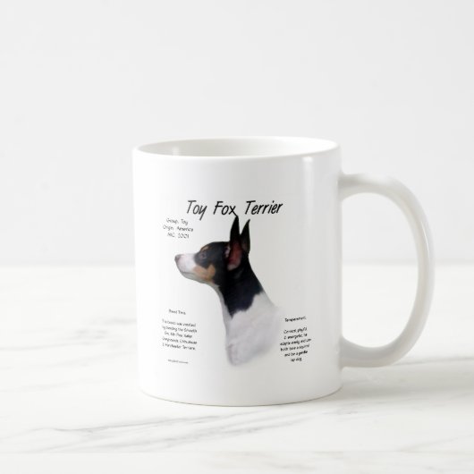 Spielzeug Fox Terrier Historiendesign Kaffeetasse (Rechts)