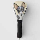 Spielzeug Fox Terrier Painting - Niedliche Origina Golf Headcover (Vorderseite)