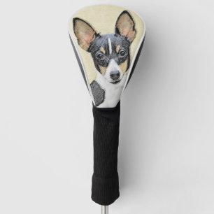 Spielzeug Fox Terrier Painting - Niedliche Origina Golf Headcover