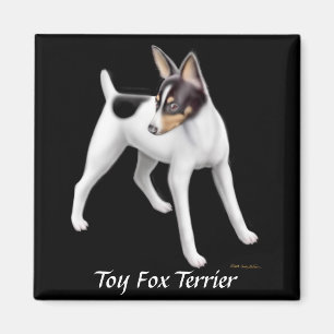 Spielzeug-Foxterrier-Magnet Magnet