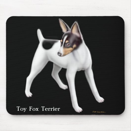 Spielzeug-Foxterrier Mousepad (Vorne)