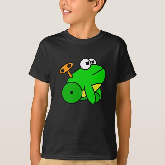 Spielzeug-Frosch T-Shirt (Vorderseite)