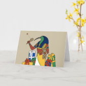 Spielzeug für die Thoth Grußkarte Karte (Gelbe Blume)