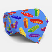 Spielzeug-Gebäude blockiert Krawatte 4 lustigen Ty (Gerollt)