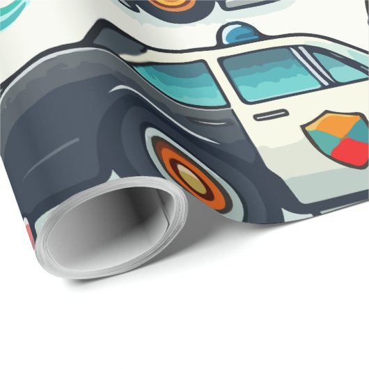 Spielzeug Geschenkpapier (Rolleneckpunkt)