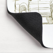 Spielzeug Hilux 2009 Mousepad (Ecke)