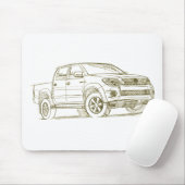 Spielzeug Hilux 2009 Mousepad (Mit Mouse)