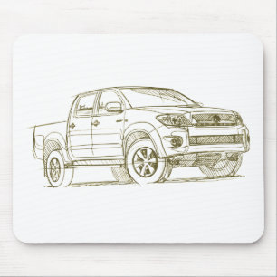 Spielzeug Hilux 2009 Mousepad