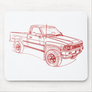 Spielzeug Hilux gen4 1984+ Mousepad