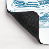 Spielzeug-Hochländer 2011 Mousepad (Ecke)