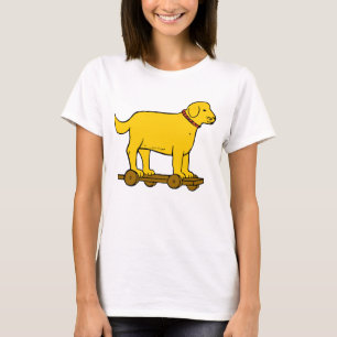 Spielzeug Hund Vintag Art T - Shirt