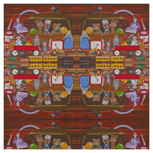 Spielzeug im Attikum Stoff (Muster)