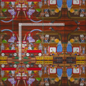 Spielzeug im Attikum Stoff (Kachel)