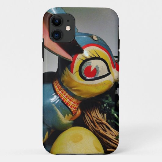 Spielzeug-Kaninchen und Kuhei Case-Mate iPhone Hülle (Rückseite)