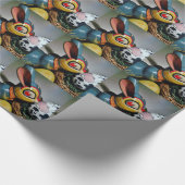 Spielzeug-Kaninchen und Kuhei Geschenkpapier (Ecke)