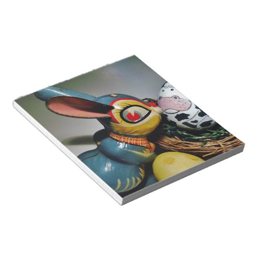 Spielzeug-Kaninchen und Kuhei Notizblock (angewinkelt)