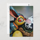 Spielzeug-Kaninchen und Kuhei Postkarte (Vorne/Hinten)
