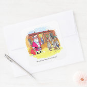 Spielzeug Maker große eckige Aufkleber (Umschlag)