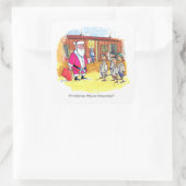 Spielzeug Maker große eckige Aufkleber (Tasche)