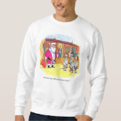 Spielzeug Makers Männer weißes Sweatshirt (Vorderseite)
